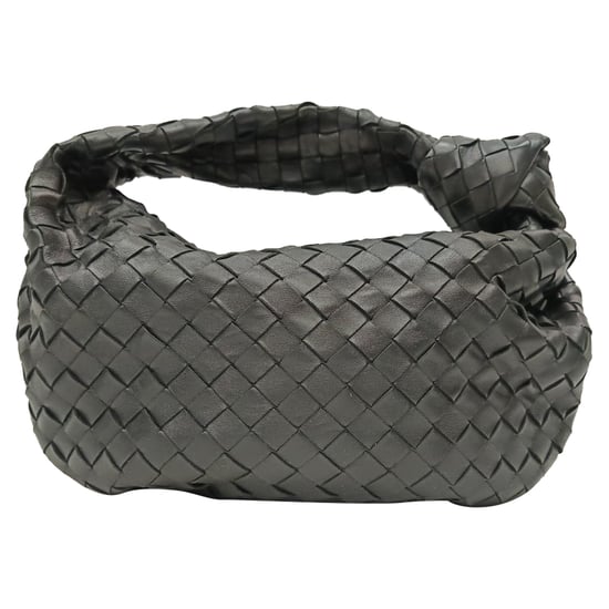 Bottega Veneta Teen Jodie Axelväska i Grått Lammskinn - Image 1