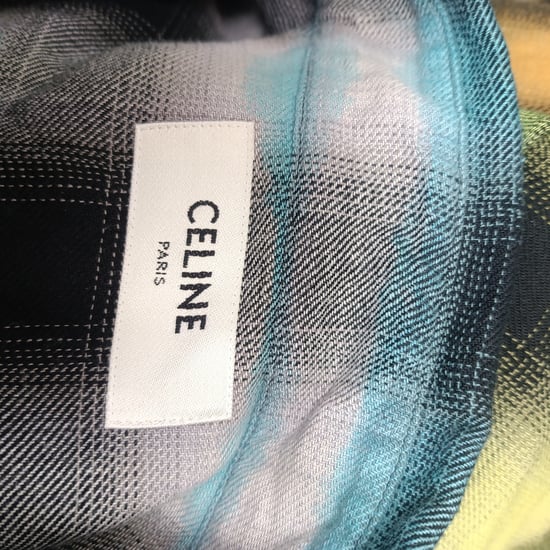 Celine Tie-Dyed Rutig Flanellskjorta i Flerfärgad Bomull - Image 2