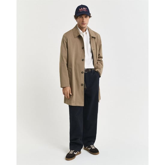 Men's Gant Heritage Oxford Shirt in Cream - Image 3
