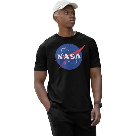 NASA Herenlogo T-Shirt (Zwart) - Image 4