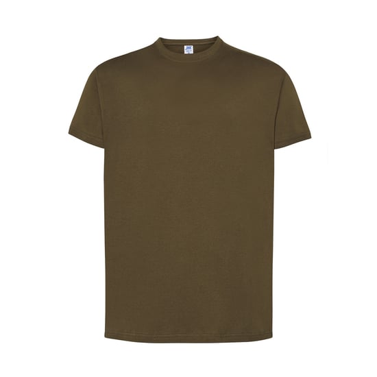 JHK Heren Premium Normaal T-Shirt (Bosgroen) - Image 1