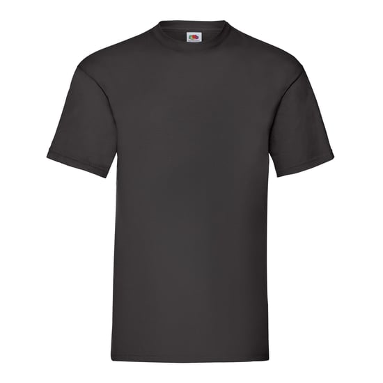 Fruit of the Loom Heren Valueweight T-Shirt (Zwart) - Image 1