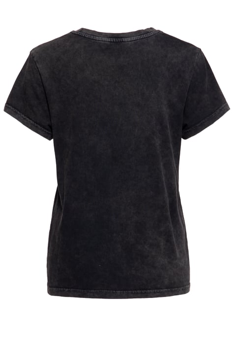 Queen Kerosin Damen Acidwashed Boyfriend T-Shirt Not your Playbunny - Image 2