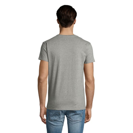 SOLS Heren Imperial V Hals T-shirt (Grijze Melange) - Image 2