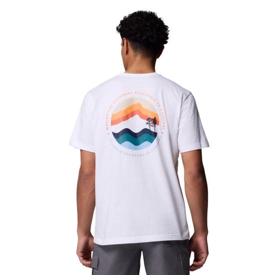 Columbia Heren Kettle River Outdoor T-Shirt (Wit) - Image 2