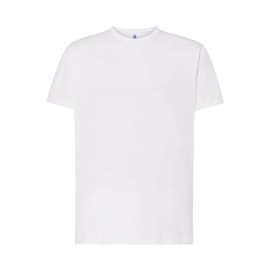 JHK Heren Premium Normaal T-Shirt (Wit) - Image 1