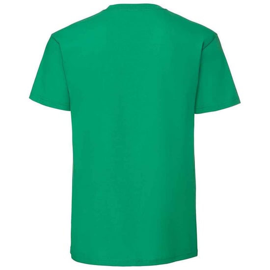 Fruit of the Loom Heren Iconic 195 Premium Ringspun Katoen T-Shirt (Kelly Groen) - Image 2