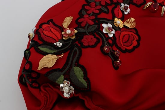 Dolce Gabbana Floral Embroidered Shorts Highwaist - Image 6