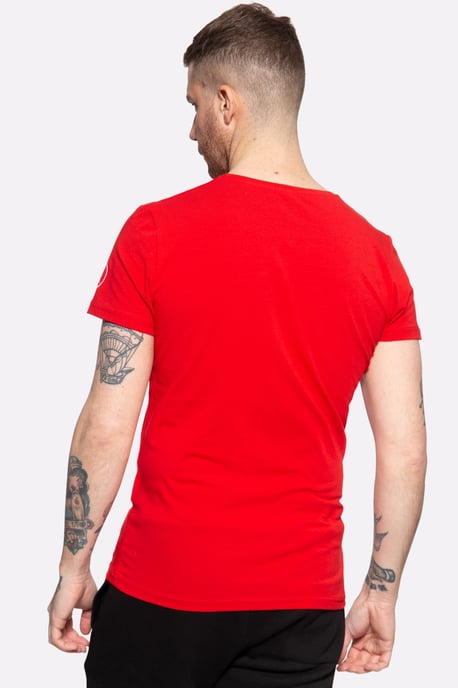Akito Tanaka Herren T-Shirt mit Frontprint Gladiator Fighters - Image 2