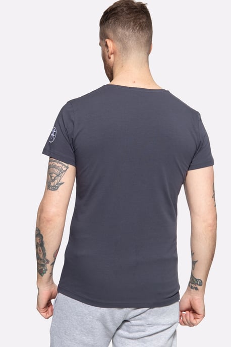 Akito Tanaka Herren T-Shirt mit Frontprint Gladiator Fighters - Image 3