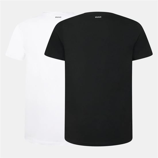 Men's Hugo Pack Slim Fit T Shirts in Multi colour - Image 2