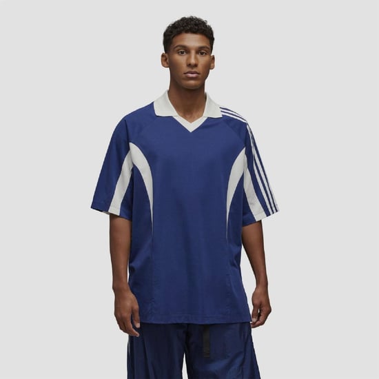 Men's Y-3 Line T Shirt in Blue - Image 2