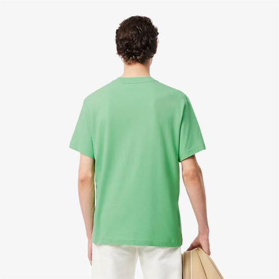 Men's Lacoste T Shirt in Green - Image 4