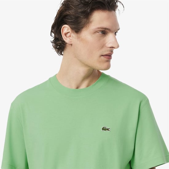 Men's Lacoste T Shirt in Green - Image 5