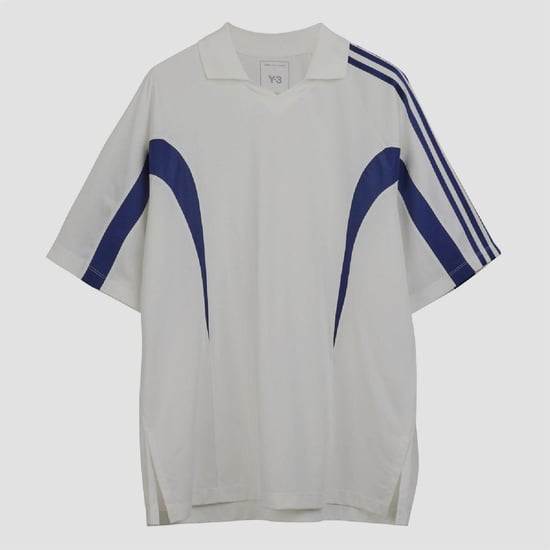 Men's Y-3 Line T Shirt in White - Image 1