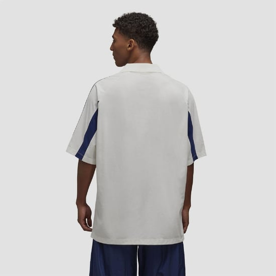 Men's Y-3 Line T Shirt in White - Image 3