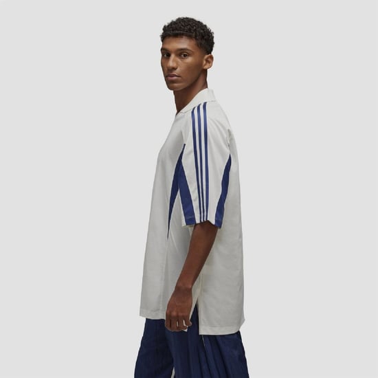 Men's Y-3 Line T Shirt in White - Image 4