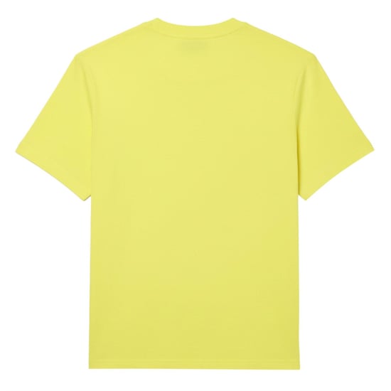 Men's Lacoste T Shirt in Yellow - Image 2