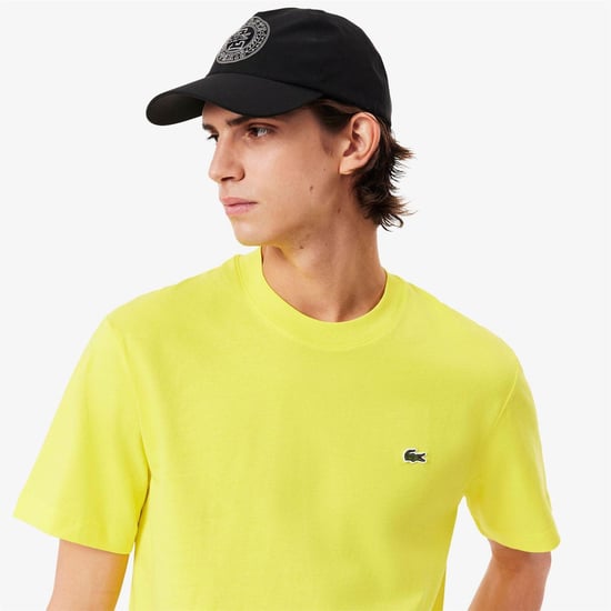 Men's Lacoste T Shirt in Yellow - Image 5