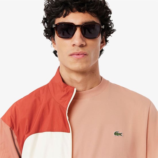Men's Lacoste T Shirt in Orange - Image 5