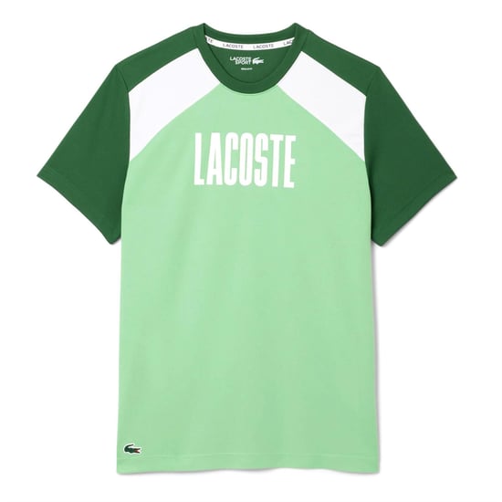 Men's Lacoste Block T Shirt in Green - Image 1