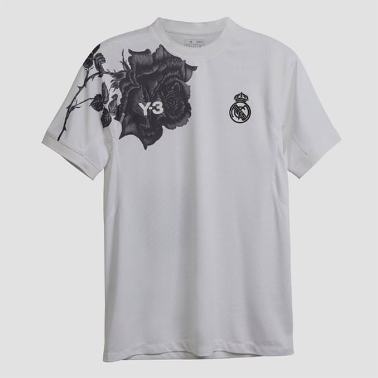 Men's Y-3 Madrid Pre Match Jersey in White - Image 1