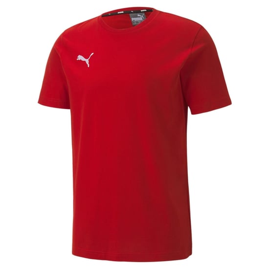 Men's Puma 23 Casuals T Shirt in Red - Image 1