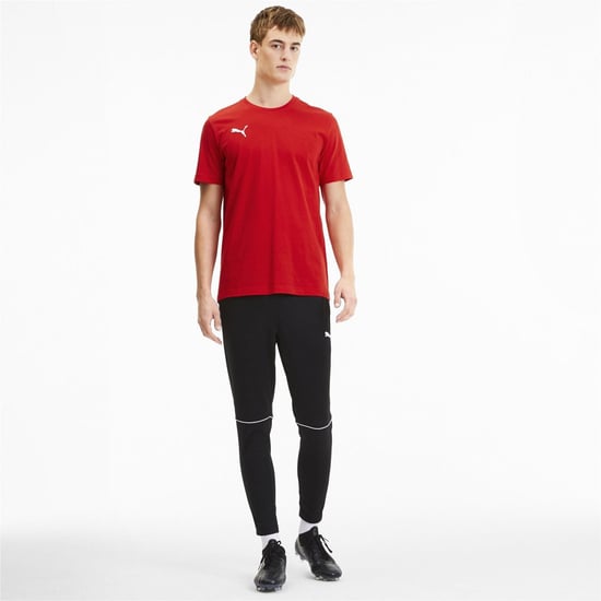 Men's Puma 23 Casuals T Shirt in Red - Image 5