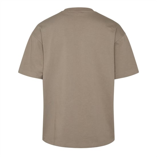 Men's Hugo Oversized Fit T Shirt in Brown - Image 2
