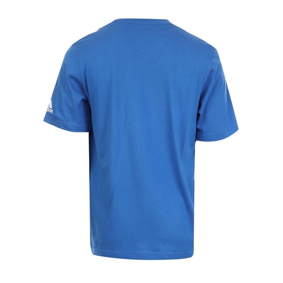 Men's adidas Blank Tee in Blue - Image 2