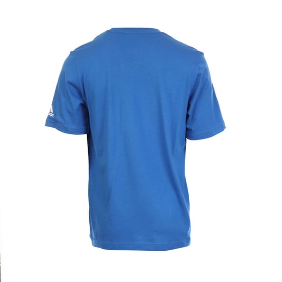 Men's adidas Blank Tee in Blue - Image 3