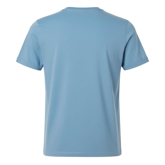 Men's Lacoste Pima T Shirt in Blue - Image 2