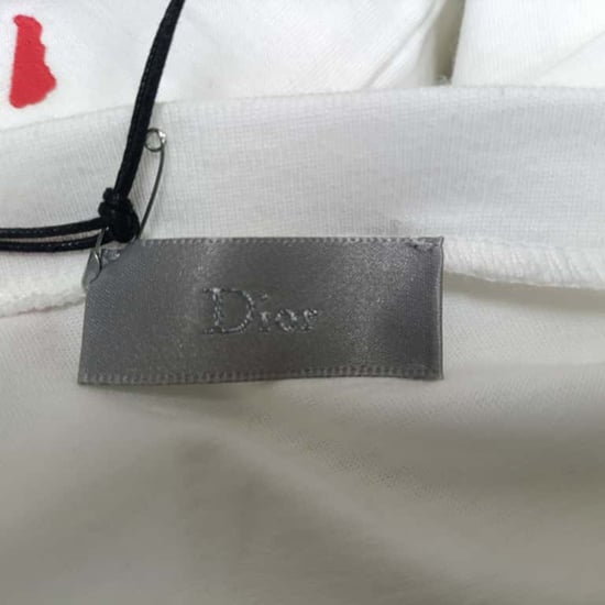 Dior Graphic-Print T-Shirt in White Cotton - Image 4