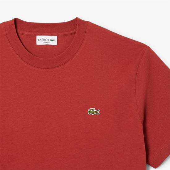 Men's Lacoste T Shirt in Red - Image 3