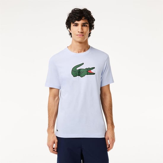 Men's Lacoste Dry XXL Logo Sport T Shirt in Multi colour - Image 1