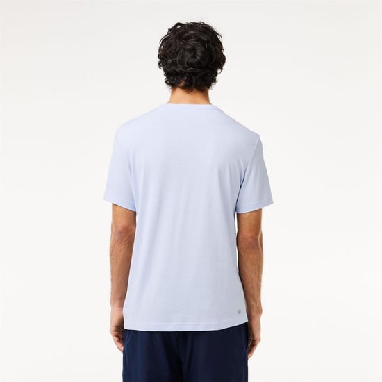 Men's Lacoste Dry XXL Logo Sport T Shirt in Multi colour - Image 2