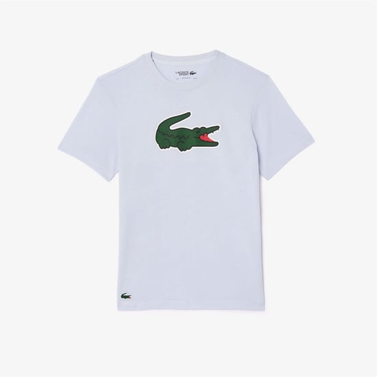 Men's Lacoste Dry XXL Logo Sport T Shirt in Multi colour - Image 4