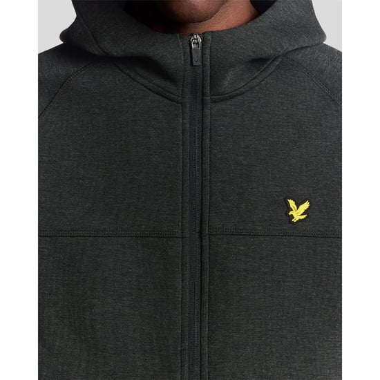 Men's Lyle And Scott Track Top in Black - Image 3