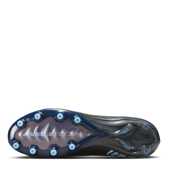 Men's Nike Mercurial Vapor 16 Elite Adults Artifical Ground Football Boots in Black/Blue - Image 3