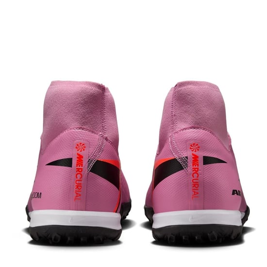 Men's Nike Superfly 10 Academy Astro Turf Football Boots in Pink/Black - Image 5