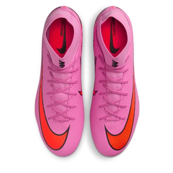 Men's Nike Mercurial Superfly 10 Academy Adults Soft Ground Football Boots in Pink/Black - Image 6