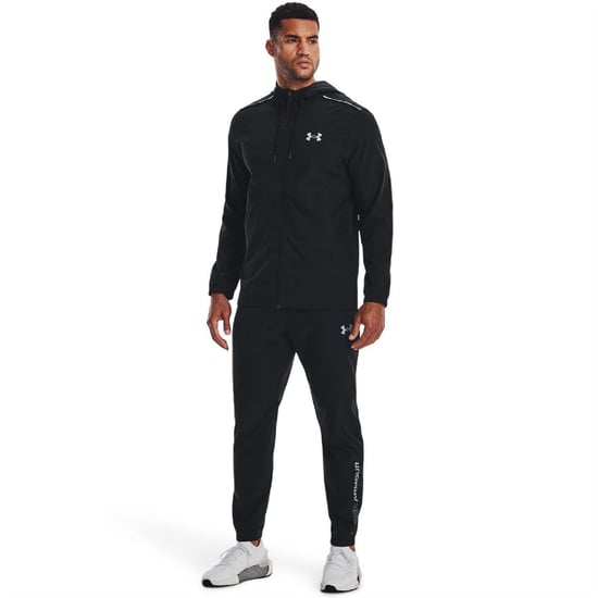 Men's Under Armour Track Pants in Black - Image 4