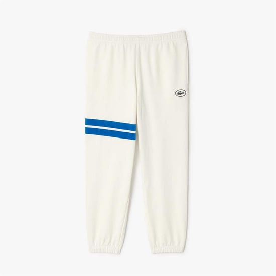 Men's Lacoste Fit Sweatpants in Cream - Image 1