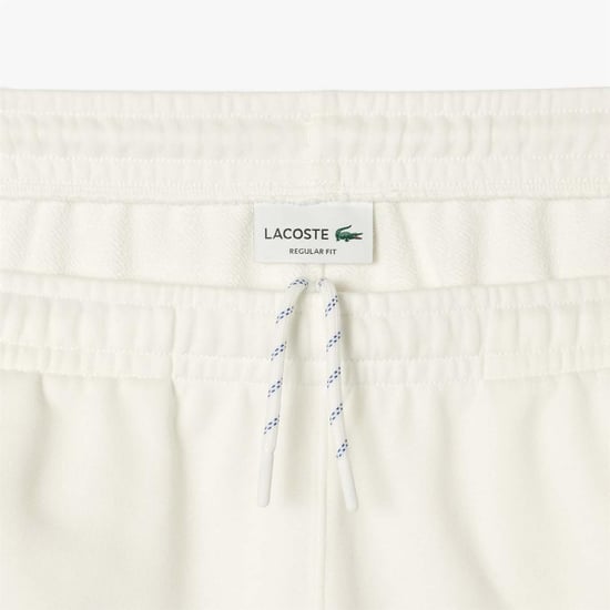 Men's Lacoste Fit Sweatpants in Cream - Image 2