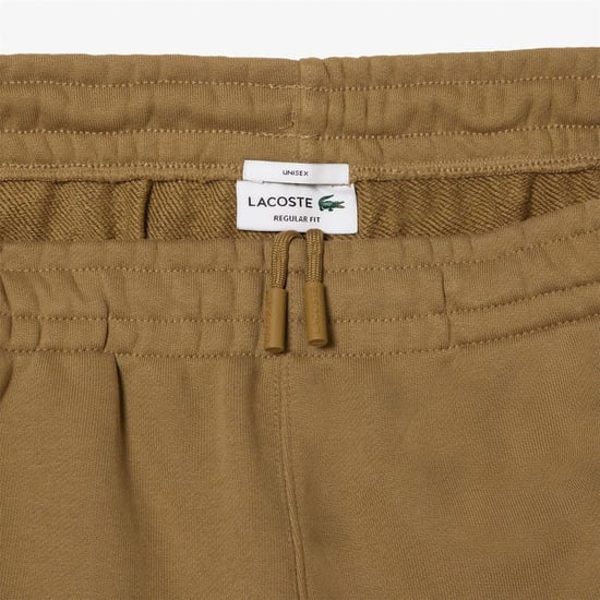 Men's Lacoste Cotton Fleece Sweatpants in Brown - Image 5