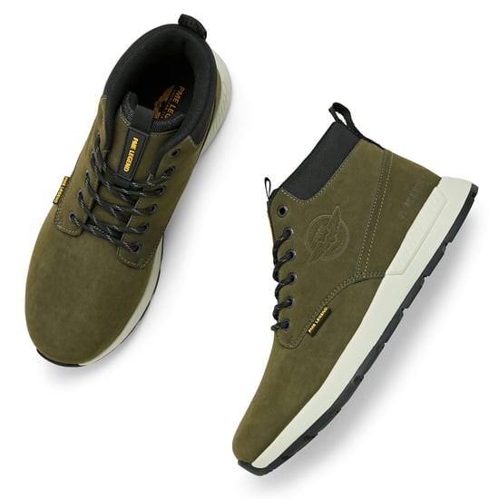 PME Legend Sneakers Ribber Mid Groen - Image 2