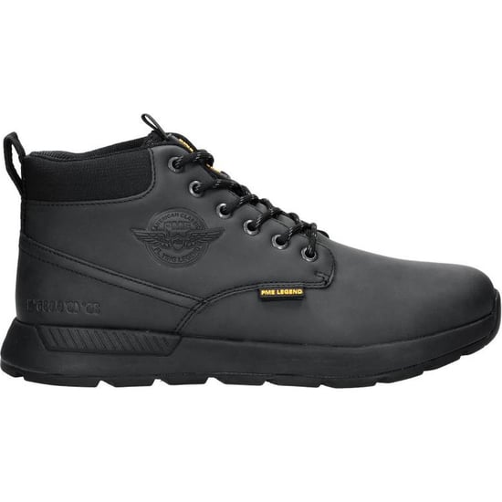 PME Legend Sneakers Ribber Mid Zwart - Image 1