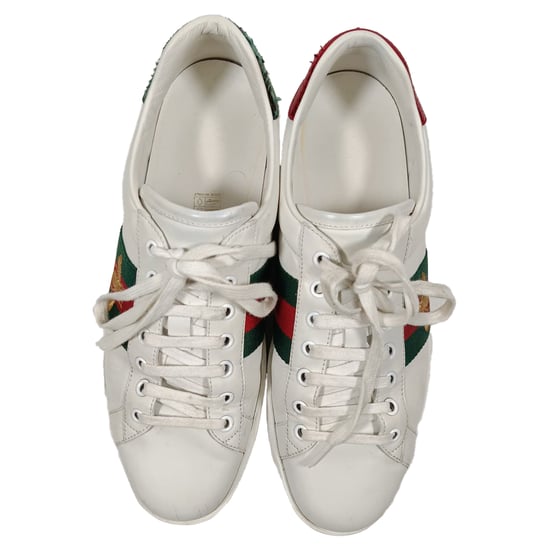 Gucci Ace Bee lage sneakers in wit leer - Image 5
