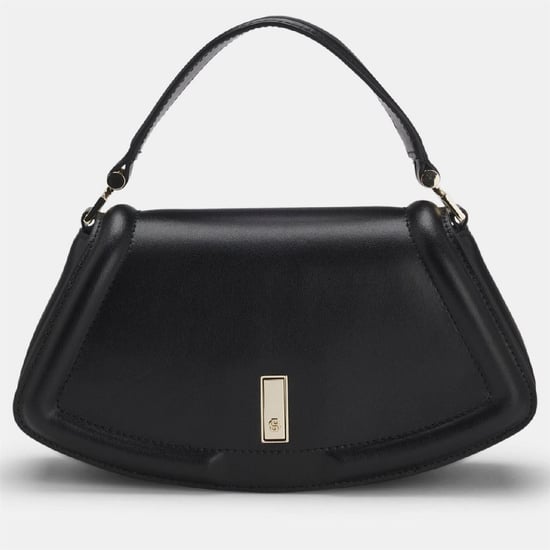 Accessories Boss Leather Shoulder Bag in Black - Image 2