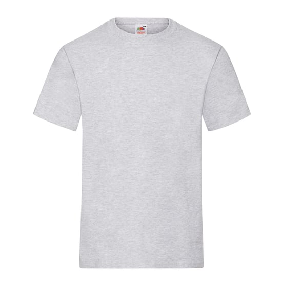Fruit of the Loom Heren Heather Zwaar Katoenen T-Shirt (Heide Grijs) - Image 1